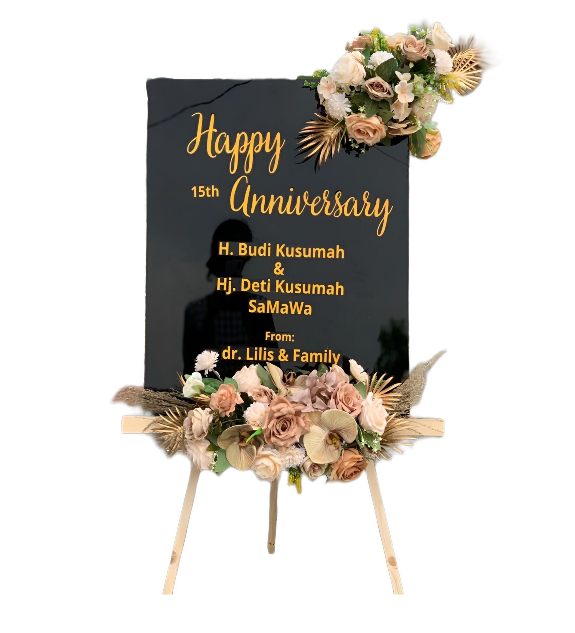 Papan Bunga Akrilik Pontianak Barat