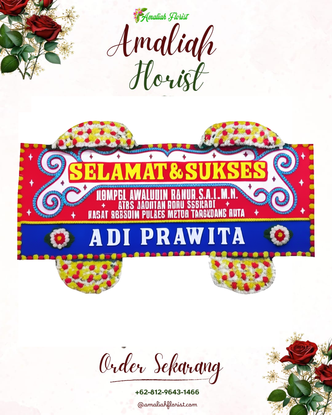 Papan Bunga Ucapan Selamat Pontianak Barat
